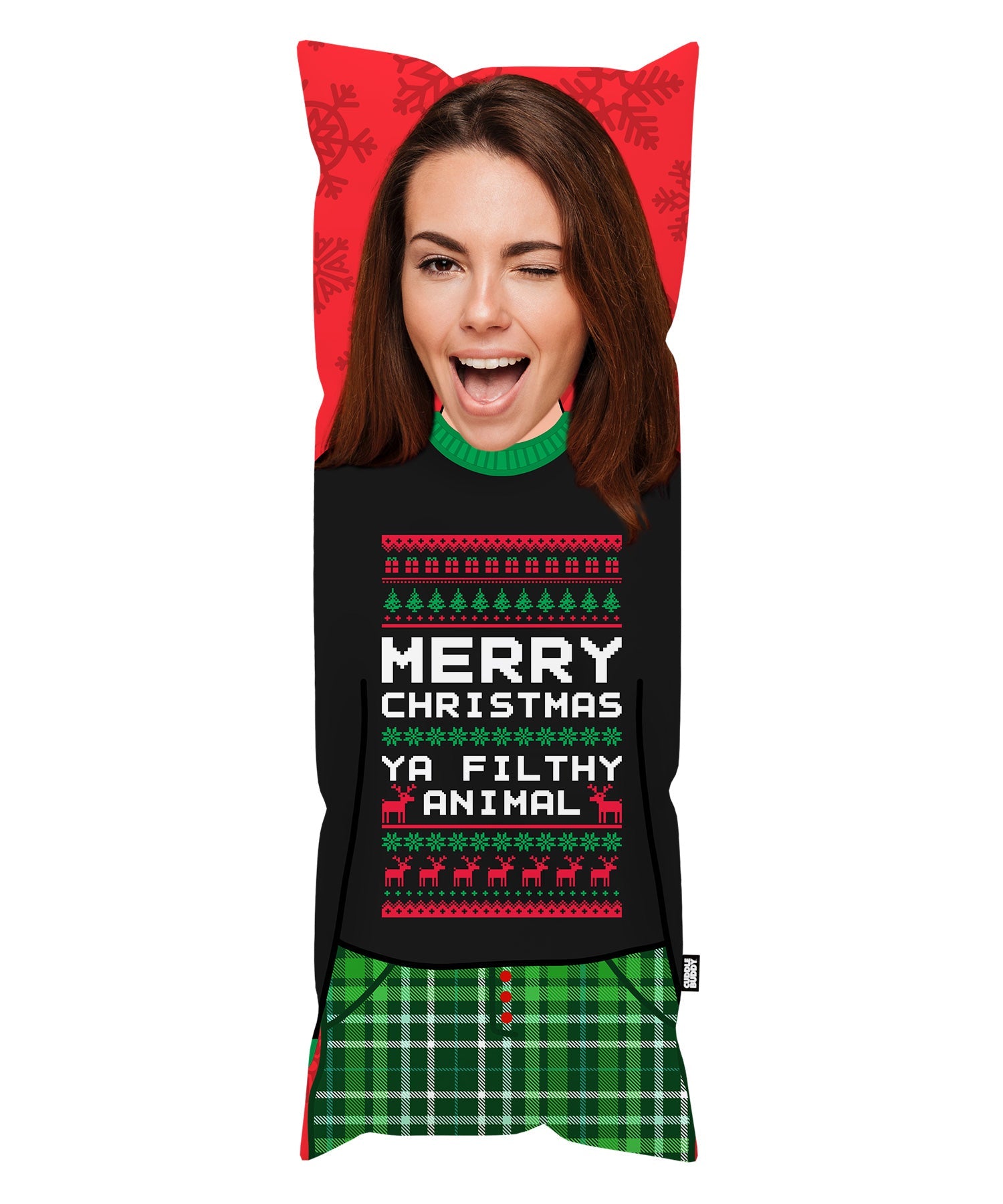 Merry Christmas Ya Filthy Animal Custom Body Pillow Custom Pillow