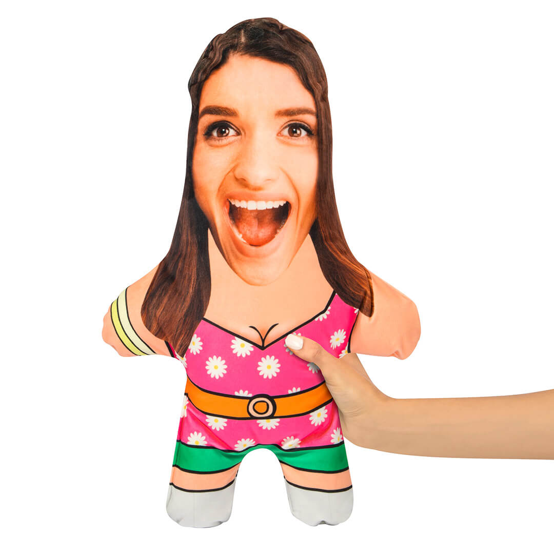 Groovy Chick Face Pillow | Personalised Face Pillow – Snugzy