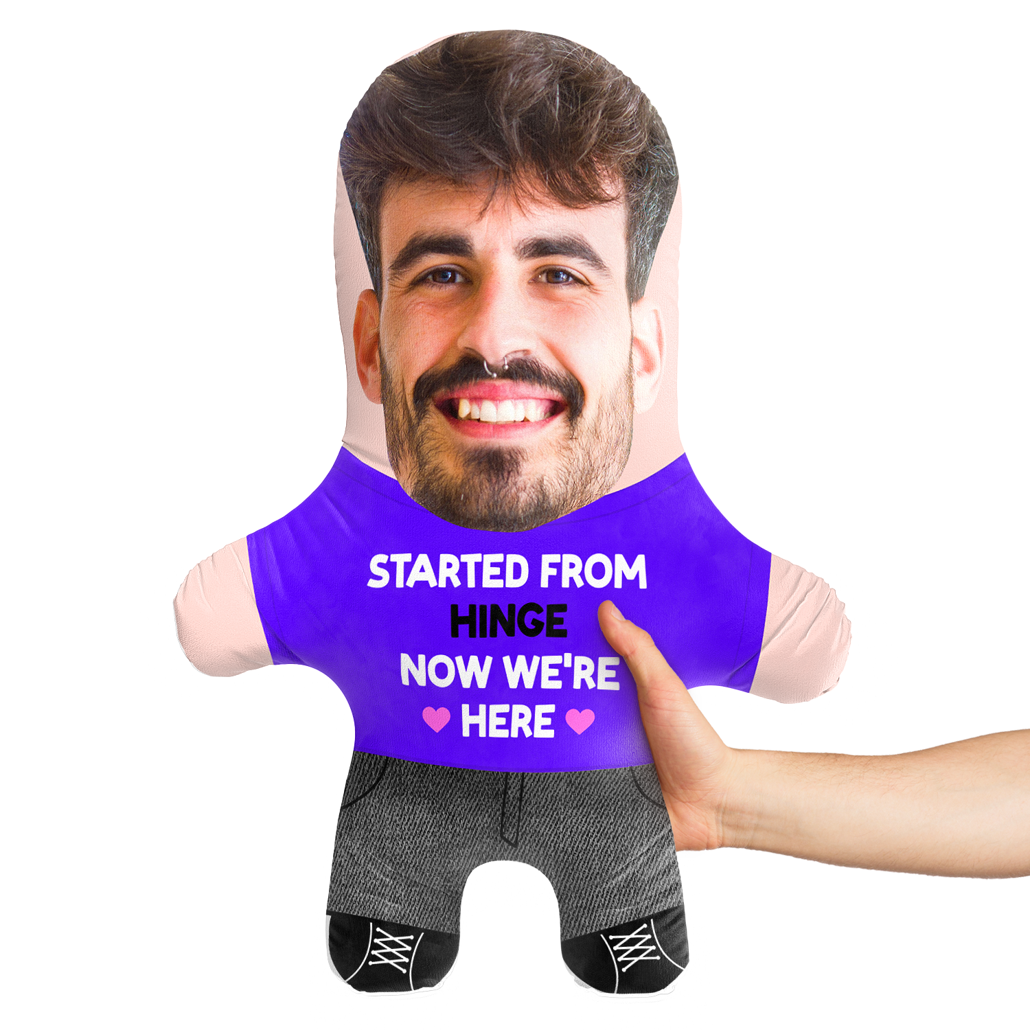 Started From Hinge Now We're Here Snugzy Mini Me Personalised Snugzy