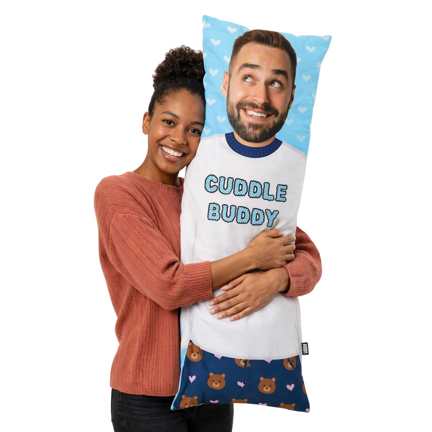 Cuddle Buddy Custom Body Pillow - Photo Pillow – Snugzy