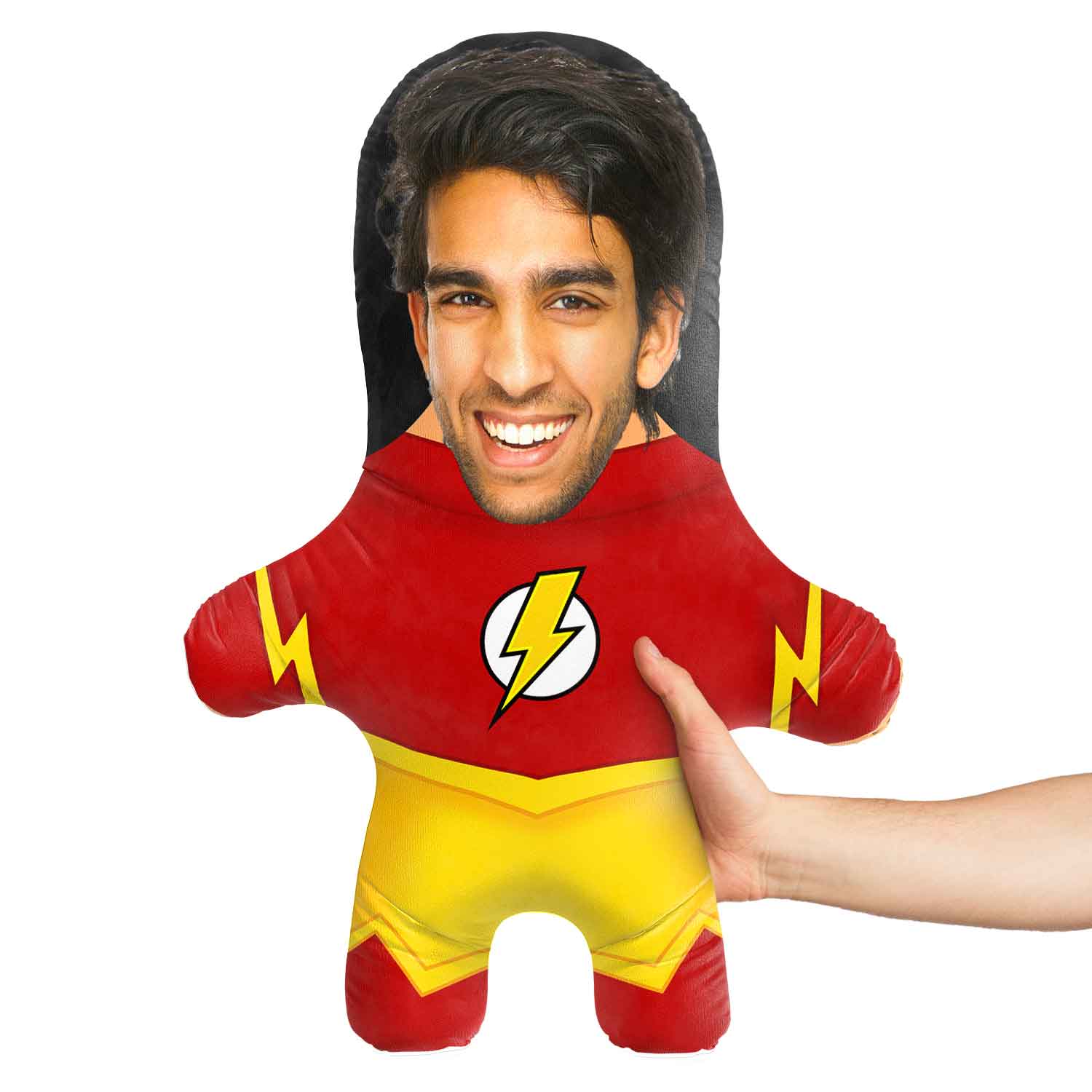 Flash Face Pillow | Personalised Flash Doll – Snugzy