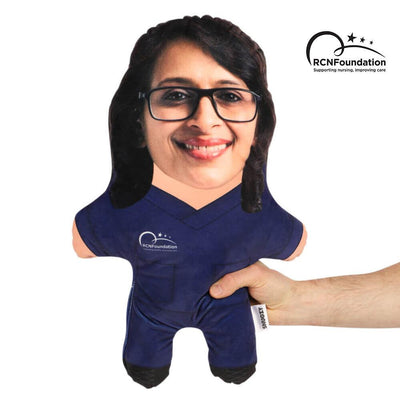 Personalised RCN Foundation Scrubs Face Pillow