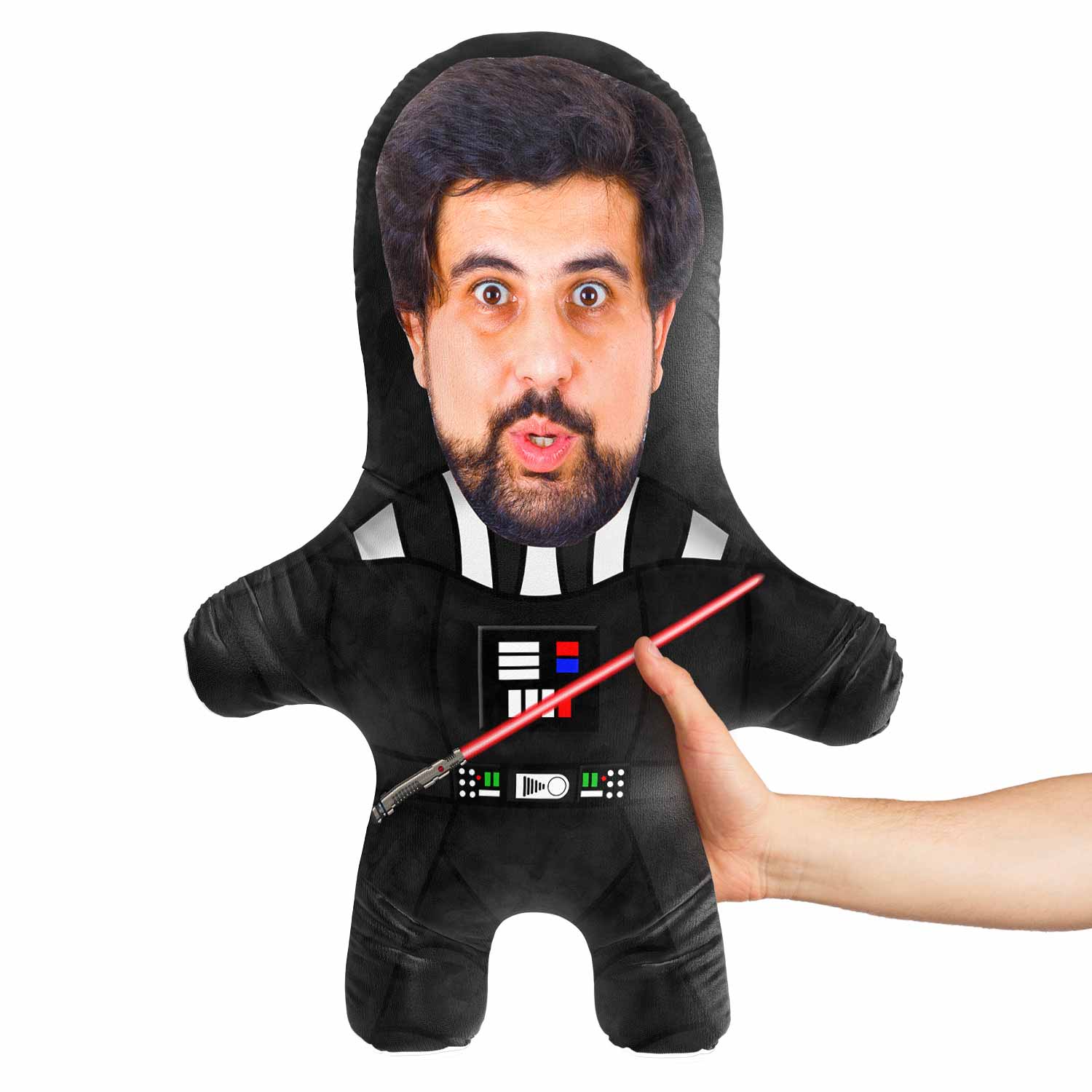 Darth Snugzy | Personalised Face Pillow