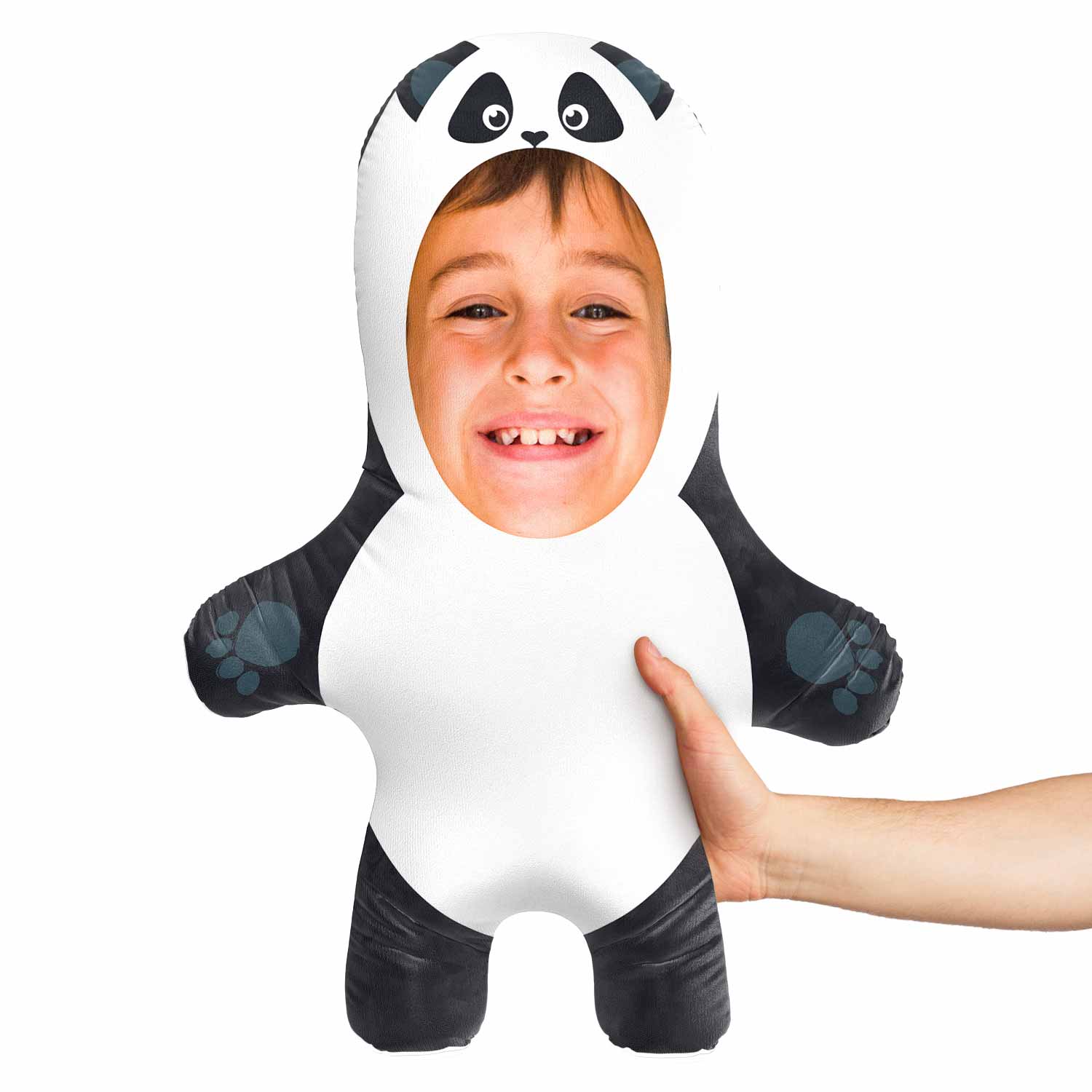 Personalised Panda Teddy Bear | Custom Face Teddy | Snugzy
