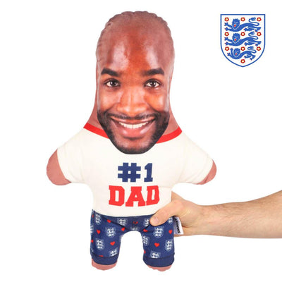 England #1 Dad Face Pillow